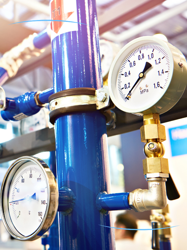 Calibração de Medidores de Vazão, Transmissor de Pressão e Temperatura e Manômetros