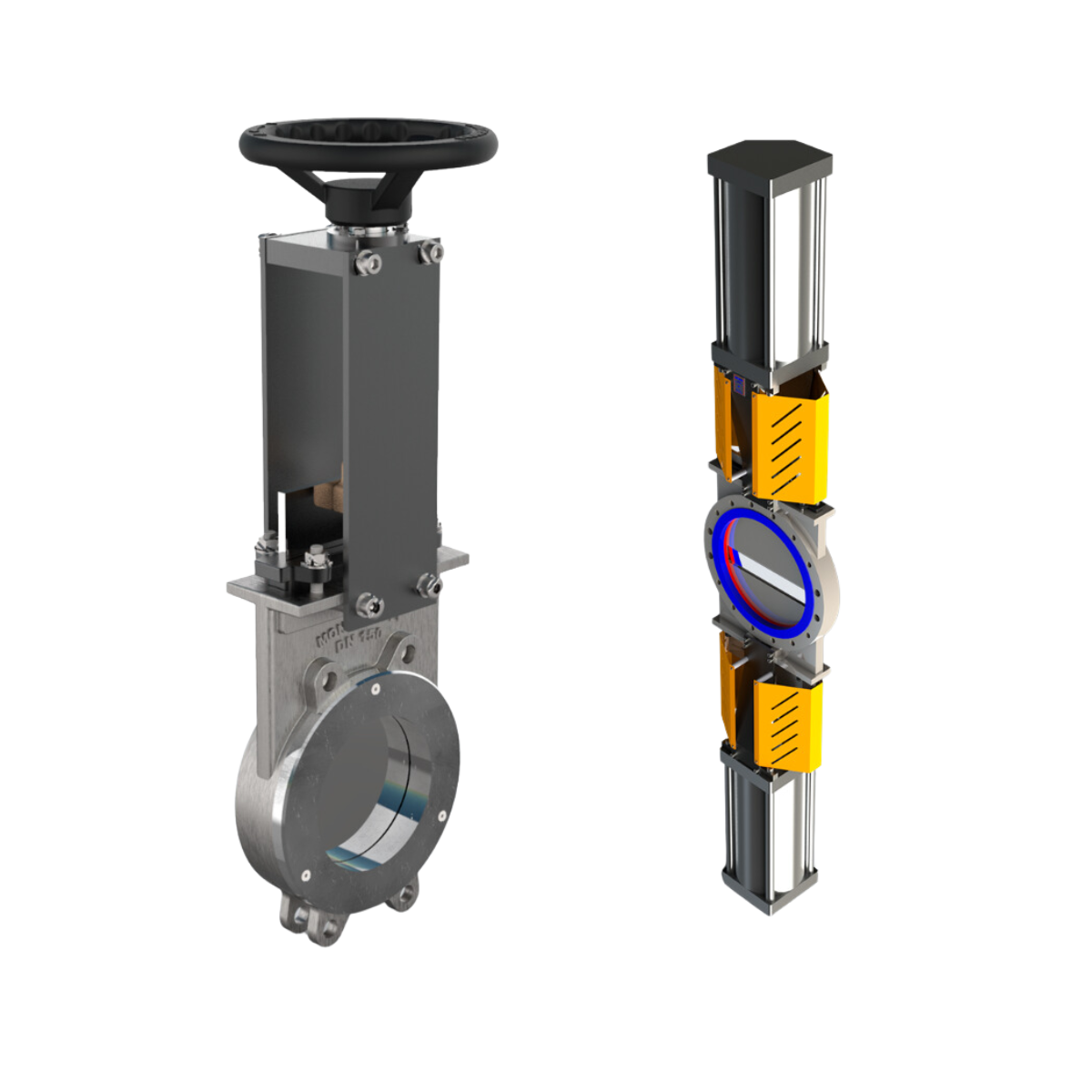 valvulas guilhotina Montagnoli